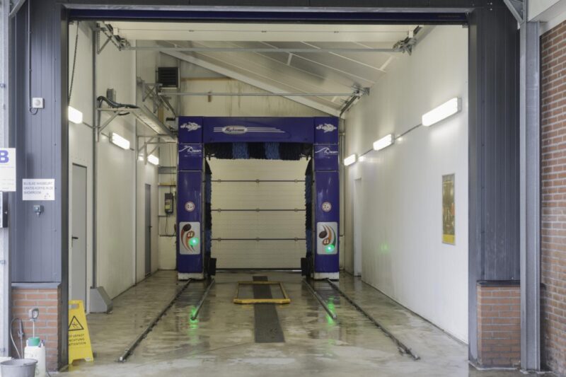 De carwash van Garage Binnenmars